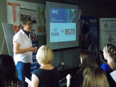 Institute of IT&Business Administration провел семинар “TOEFL vs IELTS”